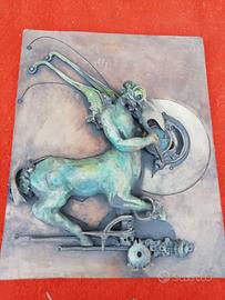 💥🖼️Bassorilievo in terracotta ALBERTO MICHELUTTI