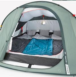 TENDA DA CAMPEGGIO DECATHLON PER 3 PERSONE 2 SEC