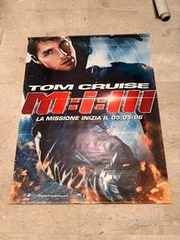 Raro Banner Cinema PVC "Mission Impossible 3"