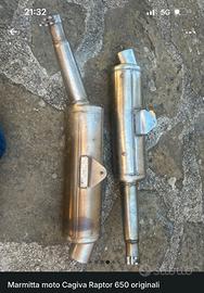 Marmitta moto  Cagiva Raptor 650 originali
