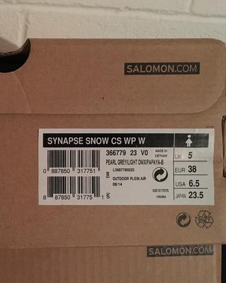 Scarponcino trekking Salomon 38   6.5