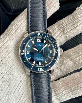 Blancpain Fifty Fathoms Automatique Blu Titanio