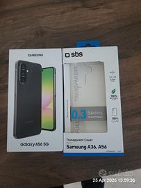 SAMSUNG A52 5G  CON PELLICOLA  E CUSTODIA