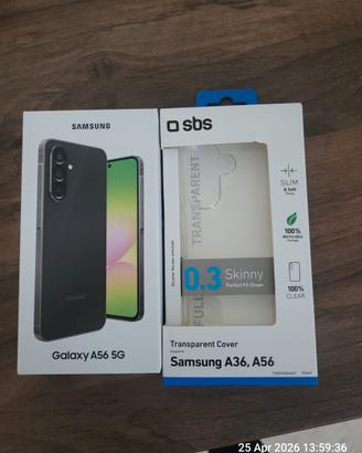 SAMSUNG A52 5G  CON PELLICOLA  E CUSTODIA