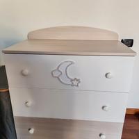 Cassettiera fasciatoio 