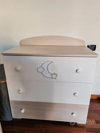 Cassettiera fasciatoio 