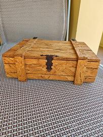 Cassetta cassa scatola legno