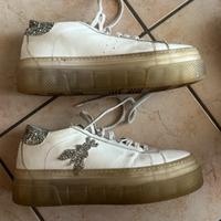 Sneakers platform con glitter Patrizia Pepe