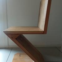SEDIE ZIG ZAG  mod. Rietveld