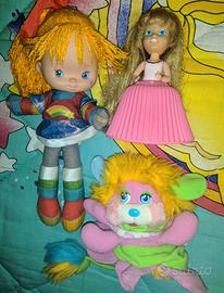 lotto iridella popples cupcake vintage no barbie