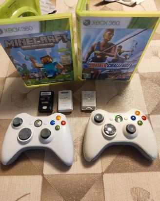 Titolo: Lotto Xbox 360 - 2 Controller Wireless + 2