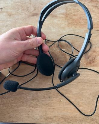 Cuffia con Microfono Logitech