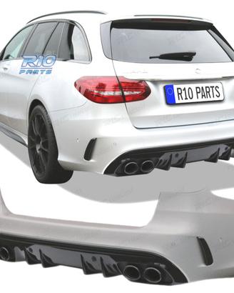 PARAURTI POSTERIORE MERCEDES CLASSE C W205 5P 19- 