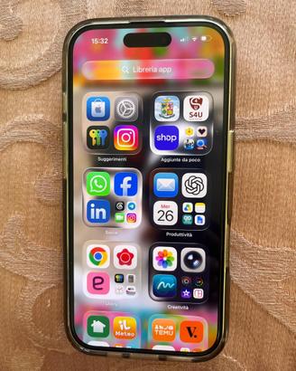 I Phone 16 Apple colore nero