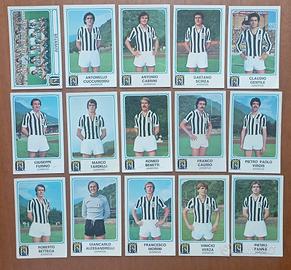 lotto di 15 figurine Panini Juventus 1978/79