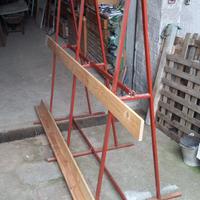 CAVALLETTO (CAPRA) SMONTABILE per mostre e autocar