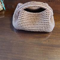 Borsa clutch uncinetto