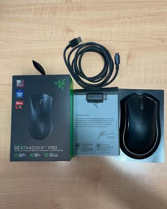 Razer DeathAdder V3 Pro – Mouse Gaming Wireless