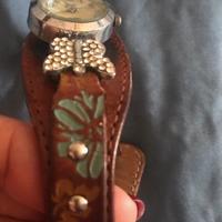 Orologio Fossil con farfalla brillantini
