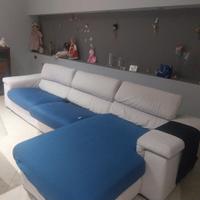 Divano 3 posti con penisola