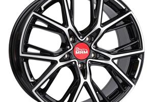 Cerchi lega 19 MAM B4 Black Pol Audi Bmw Seat VW