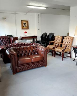 Chesterfield chester vintage inglese originale 