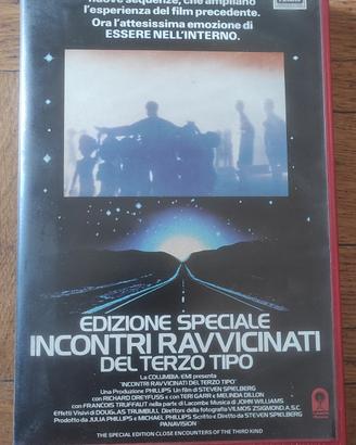 Film VHS Incontri ravvicinati del terzo tipo