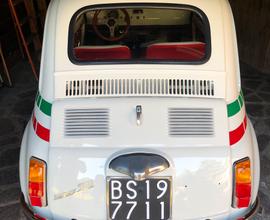 Fiat 500 f 1966 targa oro