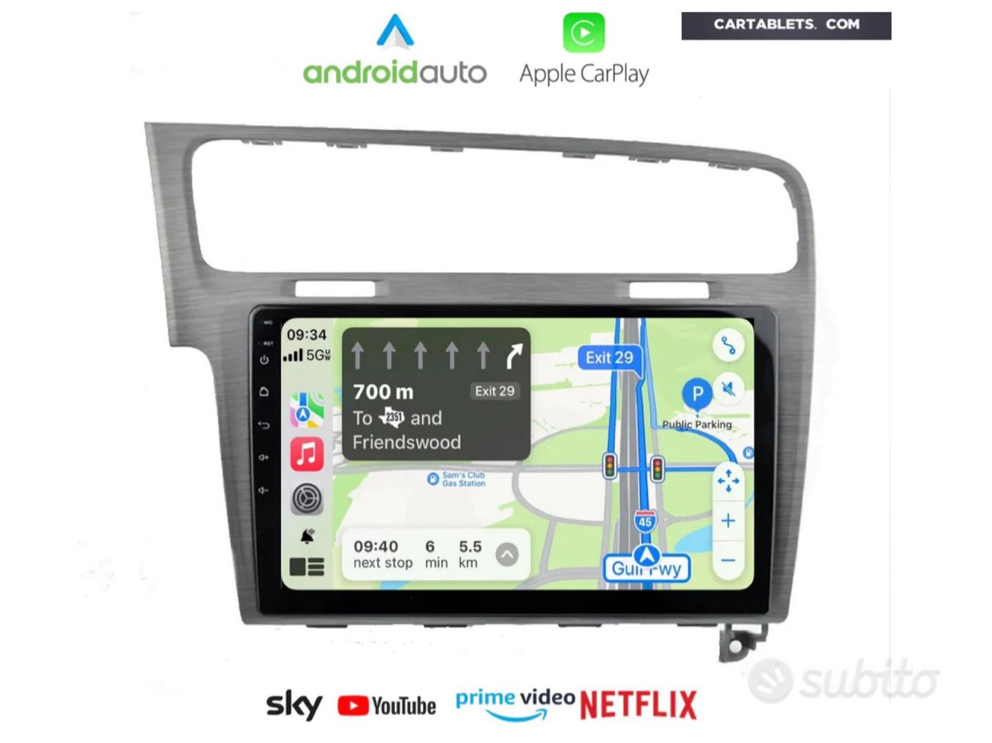 Pellicola Vetro Temperato Per VW Golf 7 - Protettivo Schermo Navigatore 9.2" - Foto 10