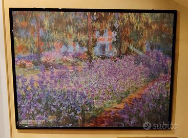 Claude Monet - Iris nel giardino di Giverny