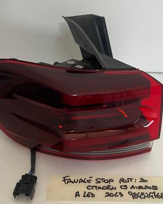 STOP FANALE POSTERIORE SINISTRO A LED CITROEN C5 A
