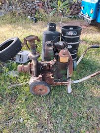 pompa caprari con carrello 