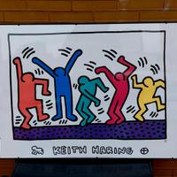 stupenda opera grafica maestro Keith Haring 