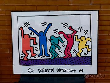 stupenda opera grafica maestro Keith Haring 
