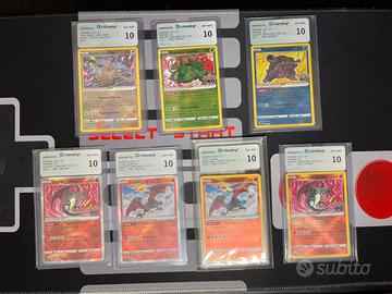 Charizard, Blastoise, Venusaur, Eevee Lucenti