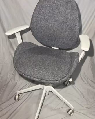 IKEA HATTEFJÄLL sedia ufficio grigia