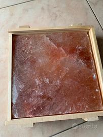Piastra di sale per cucinare
