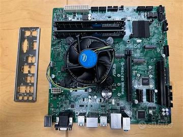 ASUS Prime Q370M-C Scheda Madre + i5-9500 + 8GBRAM