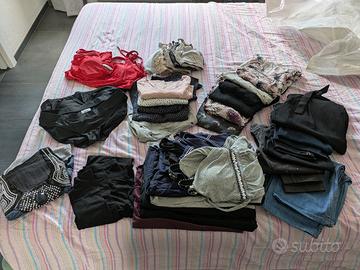 lotto abbigliamento gravidanza / allattamento 