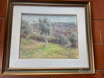 Quadro N. Tennini paesaggio originale