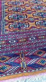 tappeto bokhara fatto a mano 240x200