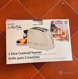 Tostapane Hinari Lifestyle NUOVO IN SCATOLA