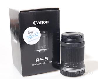 OBIETTIVO CANON RF-S 18-150 MM F/3.5-6.3 IS STM.