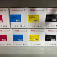 Lotto di n.15 toner compatibili per OKI e Kyocera