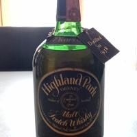 Bottiglia whisky da collezione.