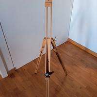 Cavalletto da pittura in legno