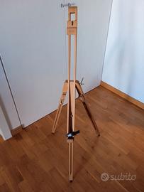 Cavalletto da pittura in legno