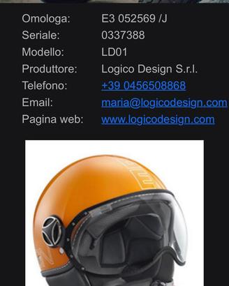 Casco Momo design junior