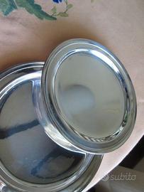 Coppia  vassoietti SILVER PLATED