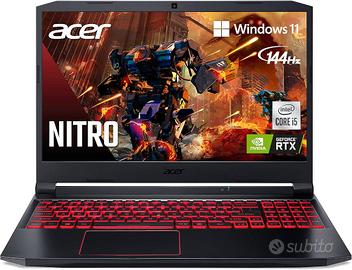 pc gaming Acer Nitro 5 3050Ti RAM 32GB / SSD 1.5TB